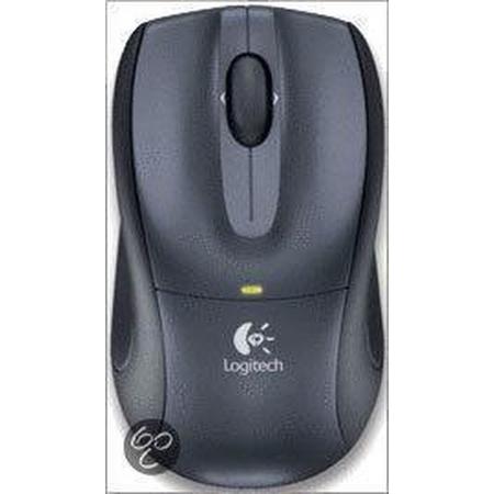 Logitech V 450 Laser Cordless Mouse f. Notebooks dark