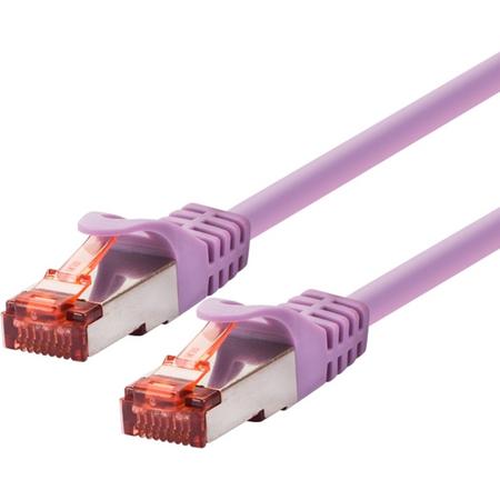 LOGON TCF66F020V netwerkkabel 2 m Cat6a F/UTP (FTP) Violet