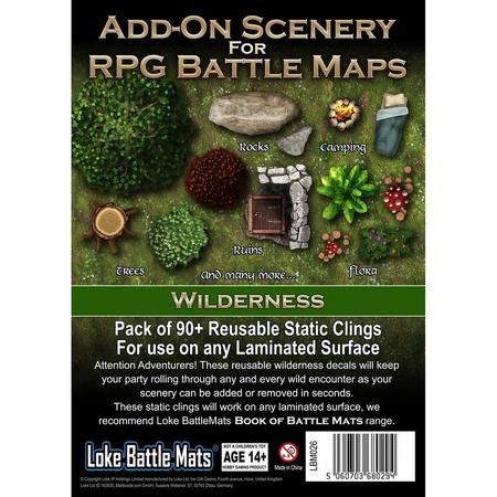Add-On Scenery of RPG Maps - Wilderness (EN)