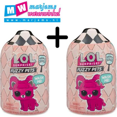 L.O.L. Surprise Fuzzy Pets Bal - Makeover Series 1A. Dubbelpack