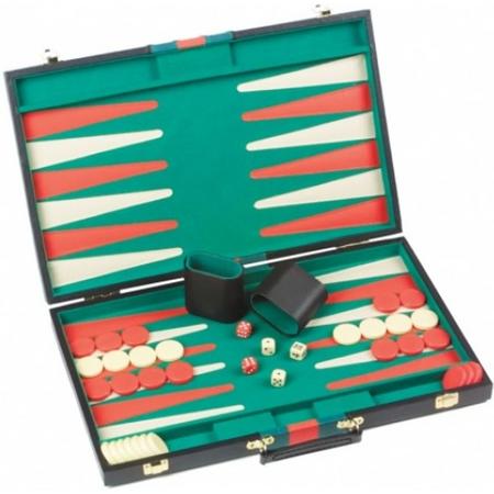 Longfield Games Backgammon 11 Inch Piping