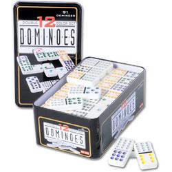 Longfield Games Domino Dubbel 12 - Blik