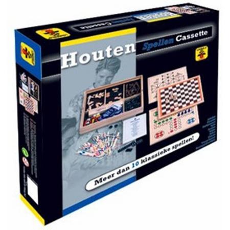 Longfield Games Houten Meerspellen Cassette