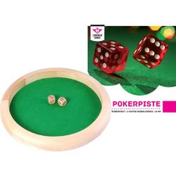 Longfield Games Pokerpiste 29 cm - Inclusief 2 dobbelstenen