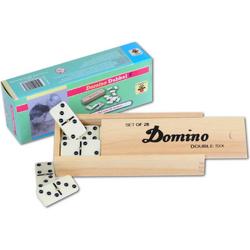 Longfield Games Domino Dubbel 6 Klein In Kist