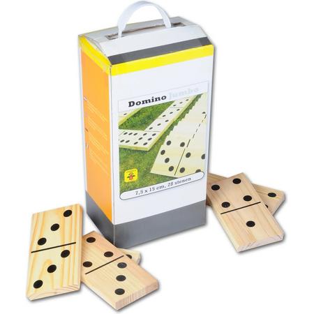 Longfield Games Domino Jumbo - Hout