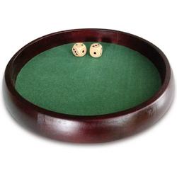 Longfield Games Pokerpiste 34 cm - Inclusief 2 dobbelstenen