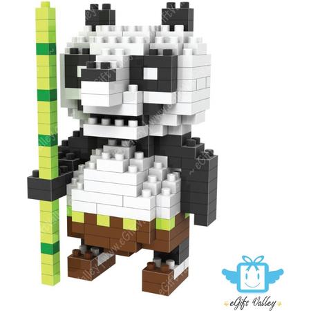 Bouw zelf Kung Fu Panda Loz Diamond block vergelijkbaar met kleine lego