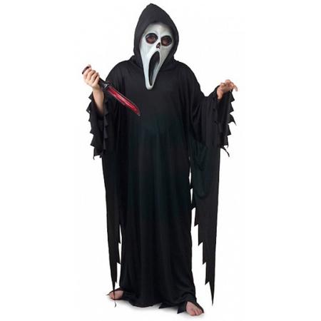 Halloween Scream kostuum kinderen 140