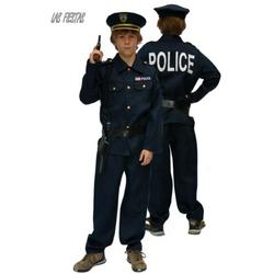Politie jongen met kepie - Maat 164