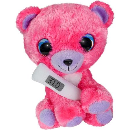 Lumo Get Well Pink Bear with thermometer - Classic - 15cm
