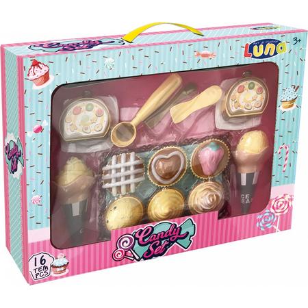 Luna Cupcake En Ijsjes Speelgoedeten 16-delig