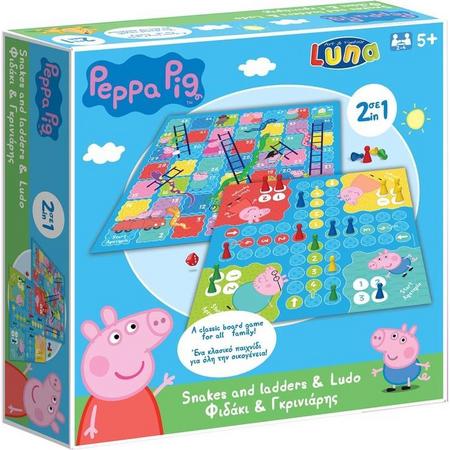 Luna Luna Bordspel Peppa Pig 21,5 Cm Karton 2 Stuks