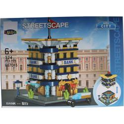 Luna Mini City Streetscape Bank Bouwset 324-delig (657015)