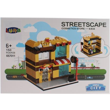 Luna Mini City Streetscape Cosmetics Store Bouwset 150-delig (657011)