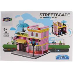 Luna Mini City Streetscape Gelateria Bouwset 153-delig (657007)