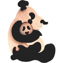 Pandafamilie - Houten puzzel Fauna Speelgoed