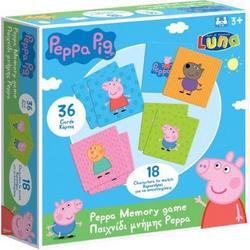 memoryspel Peppa Pig junior 36-delig