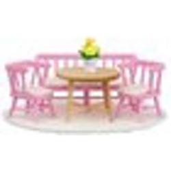   poppenhuis Smaland eettafelset (roze)