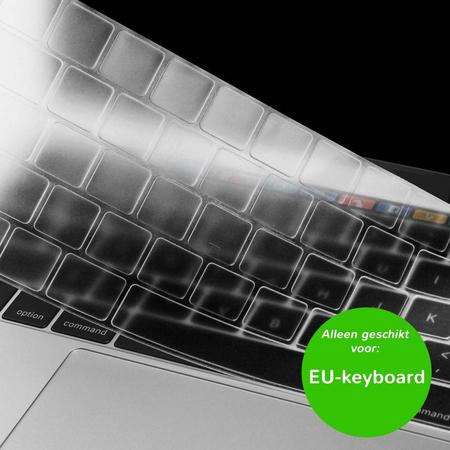 (EU) Keyboard bescherming - MacBook Pro Retina (2016-2018)  -  met Touchbar