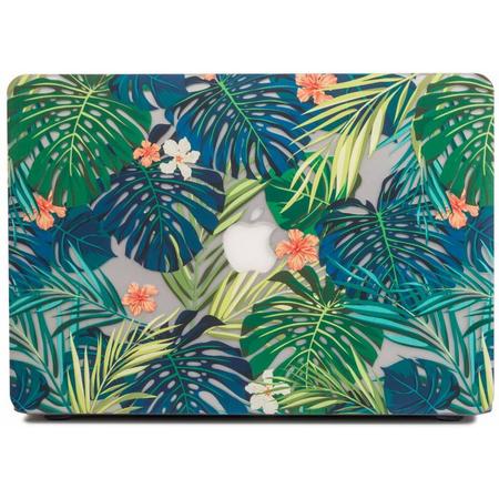 Lunso - cover hoes - MacBook Air 11 inch - Tropical leaves