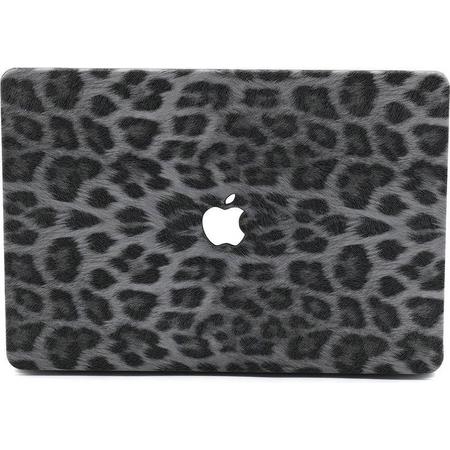 Lunso - cover hoes - MacBook Air 13 inch (2010-2017) - Leopard Pattern White