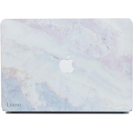 Lunso - cover hoes - MacBook Air 13 inch (2012-2017) - Marble Brees