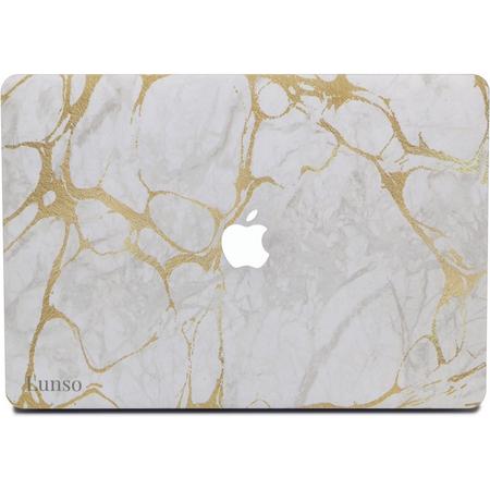 Lunso - cover hoes - MacBook Air 13 inch (2012-2017) - Marble Stella