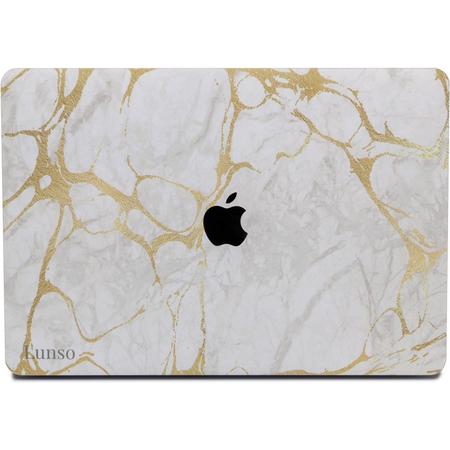 Lunso - cover hoes - MacBook Air 13 inch (2018) - Marble Stella