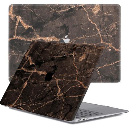 Lunso - cover hoes - MacBook Air 13 inch (2018-2019) - Marble Blaro