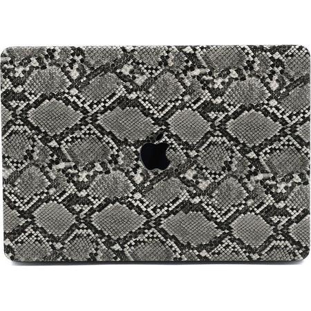 Lunso - cover hoes - MacBook Air 13 inch (2018-2019) - Snake Pattern Grey