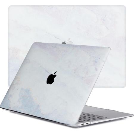 Lunso - cover hoes - MacBook Air 13 inch (2020) - Marble Brees