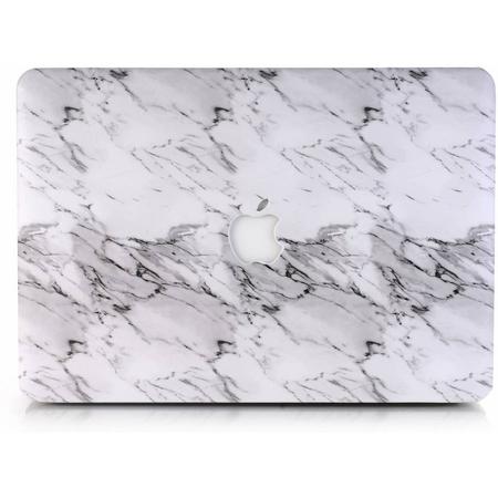 Lunso - cover hoes - MacBook Air 13 inch (A1932) - Marble Etta