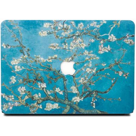 Lunso - cover hoes - MacBook Air 13 inch (A1932) - Van Gogh amandelboom