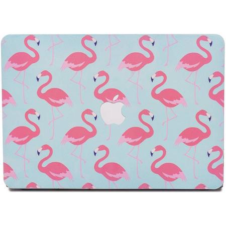 Lunso - cover hoes - MacBook Air 13 inch (A1932/A1989) - Flamingo Blue