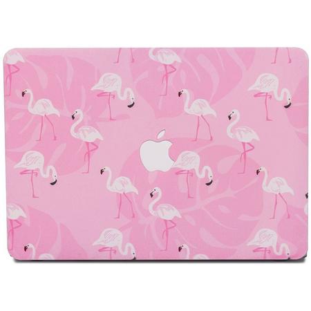 Lunso - cover hoes - MacBook Pro 13 inch (2016-2018) - Flamingo roze