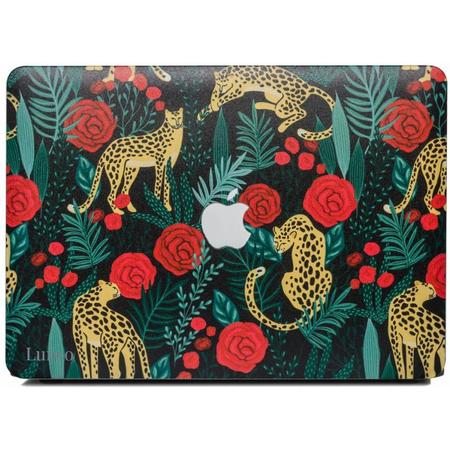 Lunso - cover hoes - MacBook Pro 13 inch (2016-2018) - Leopard Roses
