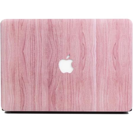Lunso - cover hoes - MacBook Pro 13 inch (2016-2020) - Houtlook Roze