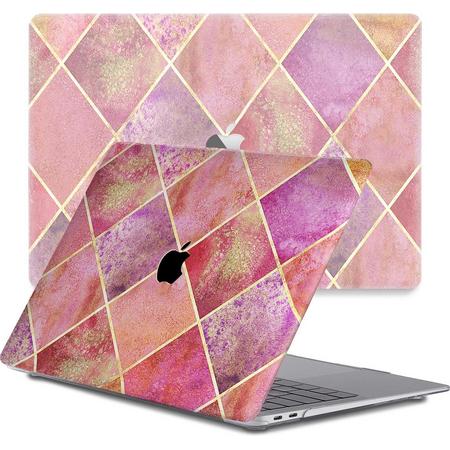 Lunso - cover hoes - MacBook Pro 13 inch (2020) - Diamond Rose