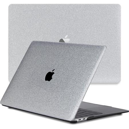 Lunso - cover hoes - MacBook Pro 13 inch (2020) - Glitter Zilver