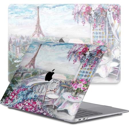 Lunso - cover hoes - MacBook Pro 13 inch (2020) - Paris Painting