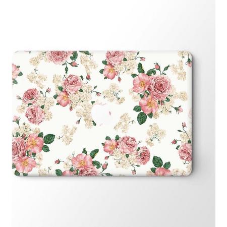 Lunso - vinyl sticker - MacBook Pro 16 inch - Flower Pink