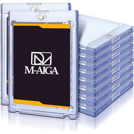 M-AIGA - Hardcase Toploader 10 Pack - Sleeves - Card Sleeves - Toploader - Toploaders
