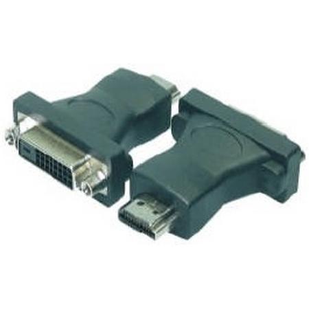M-Cab HDMI Adapter DVI-D HDMI A (19-pin) Zwart kabeladapter/verloopstukje