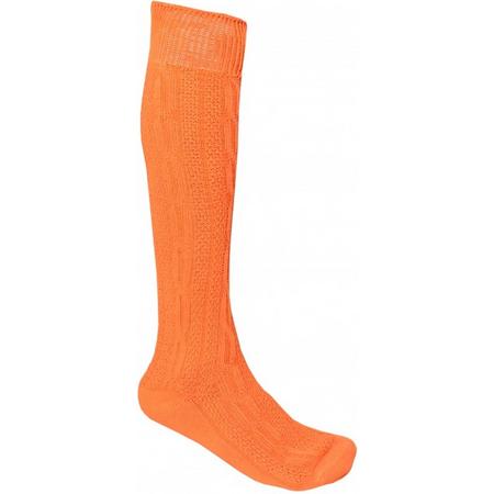 Bel Party Wears / Tiroler Kousen Oranje / Sokken voor volwassenen - Extra Groot - Maat 43 - 44