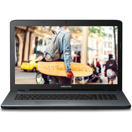 MEDION AKOYA P7653 Grijs Notebook 43,9 cm (17.3) 1920 x 1080 Pixels 1,60 GHz Intel® 8ste generatie Core™ i5 i5-8250U