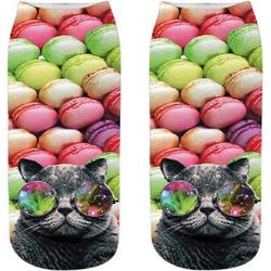 Fun sokken met Macarons vrolijke kleuren (31180)