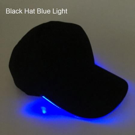 Zwarte Pet met Blauwe LED verlichting