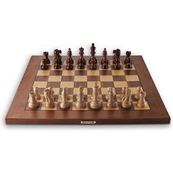 MILLENNIUM Supreme Tournament 55 - elektronisch schaakbord van echt hout in toernooiformaat. Met geheel automatische stukherkenning en 81 leds voor zetinvoer.