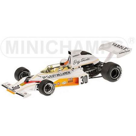 F1 McLaren Ford M23 J. Scheckter British GP 1973 1:18 Minichamps 530 731830